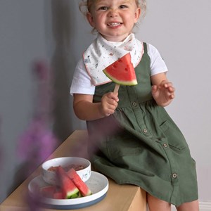 Coffret repas en porcelaine garden