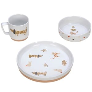 Coffret repas en porcelaine little