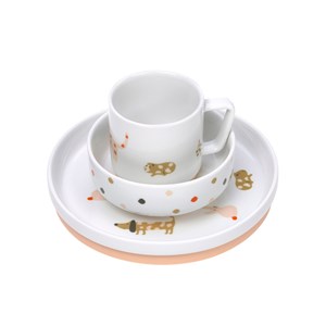 Coffret repas en porcelaine little