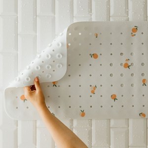 Tapis de bain - le pêche
