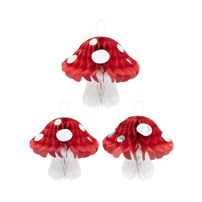 Champignon en papier nid d'abeille