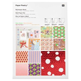 Bloc rico design rouge