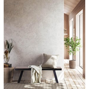 Banc 2 places fer marron - décoration