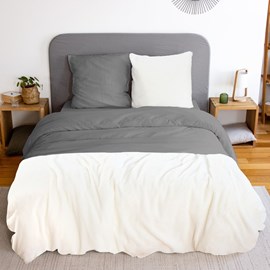 Housse de couette 240x220 + 2 taies