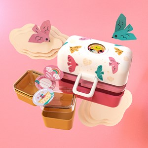 Bento compartimenté enfant 800ml birds