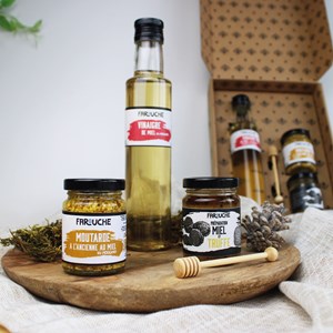 Coffret epicerie fine au miel et truffe