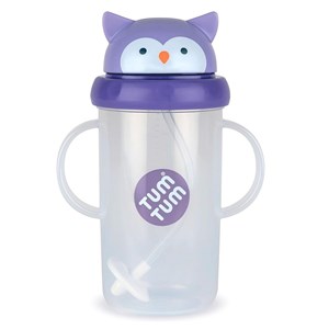 Grande tasse anti fuite + paille le