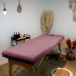 Housse pour table de massage