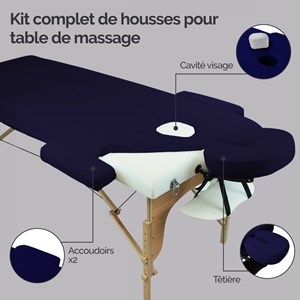 Housse pour table de massage