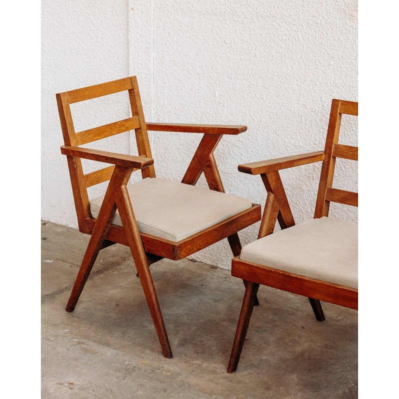 Debongout - Lot de deux chaises scandinaves n°27