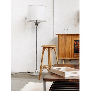 Bob, le bar et tabourets en rotin n°3