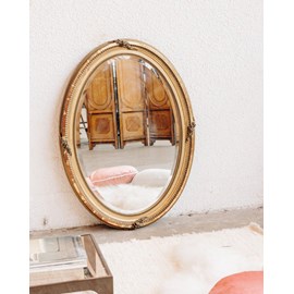 Georges, le miroir ovale doré n°225