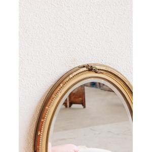 Georges, le miroir ovale doré n°225