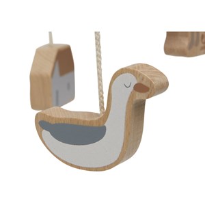 Mobile bébé en bois  farm par jollein