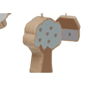 Mobile bébé en bois  farm par jollein