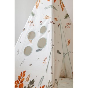 Tente tipi amis de la fôrêt