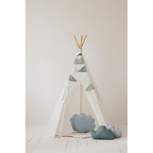 Tente tipi blanche neige