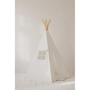 Tente tipi blanche neige