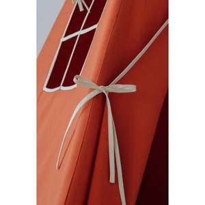 Tente tipi rouge renard