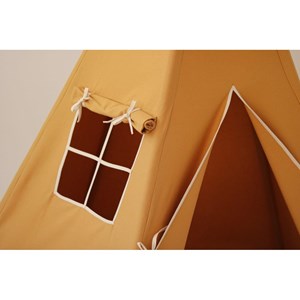 Tente tipi orange ochre