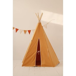 Tente tipi orange ochre
