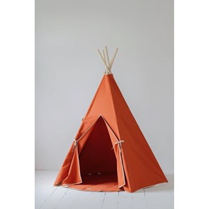 Tente tipi rouge renard