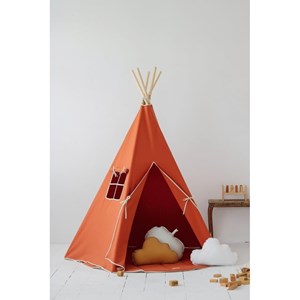 Tente tipi rouge renard