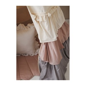 Tente tipi avec franges et tapis powder