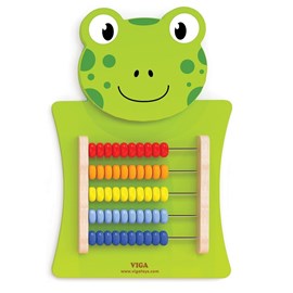 Panneau d'activités mural grenouille