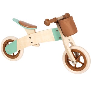 Draisienne tricycle 2 en 1 maxi brun car