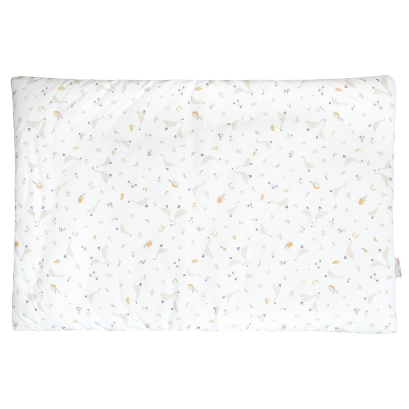 Oreiller plat réversible coton sidonia