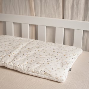 Oreiller plat réversible coton sidonia