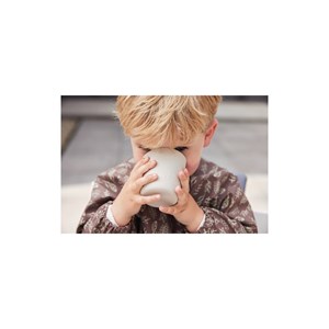 Coffret de table bébé silicone nougat (4