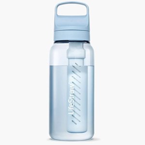 Gourde filtre à eau lifestraw go series 1l bleu ciel