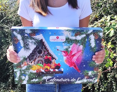 Calendrier de l'avent 24 confitures