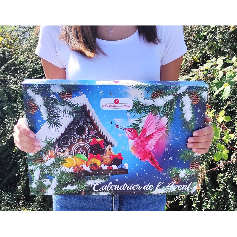 Calendrier de l'avent 24 confitures