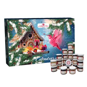 Calendrier de l'avent 24 confitures