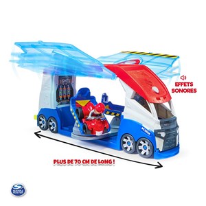 Camion spinmaster bleu