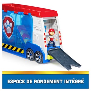 Camion spinmaster bleu
