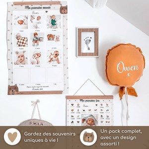 Pack souvenirs bébé complet - ourson