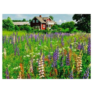 500p puzzle ferme en suede