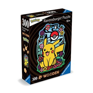 Puzzle en bois 300p pokemon pikachu