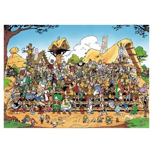 1000p puzzle asterix photo de famille