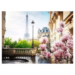 500p puzzle le printemps a paris
