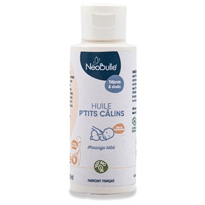 P'tits câlins, huile de massage neu