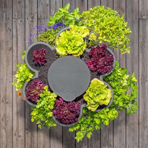 Wormgarden gris 2 jardinières