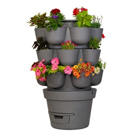 Wormgarden gris 3 jardinières