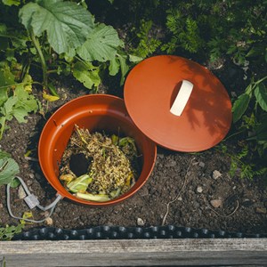 Lombricomposteur gris à enterrer 12l