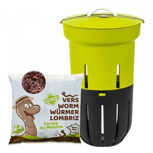 Lombricomposteur vert à enterrer 12l