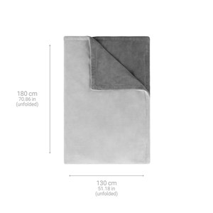 Couverture chauffante ultra douce